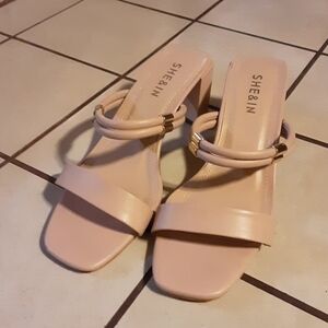 SHEIN Cream Sandals